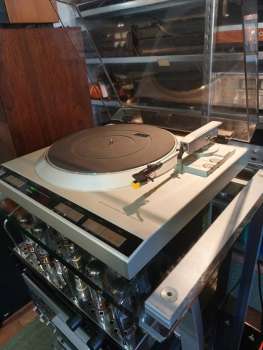 Preview: DENON DP-35F in silber mit Audio Technica Direct Drive Vollautomat